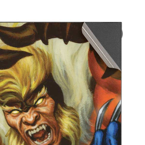 Marvel X-Men Wolverine Vs Sabretooth Xbox Series X Console Skin