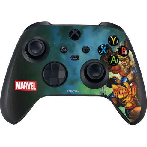 Marvel X-Men Wolverine Vs Sabretooth XBox Series X Digital Edition Bundle Skin