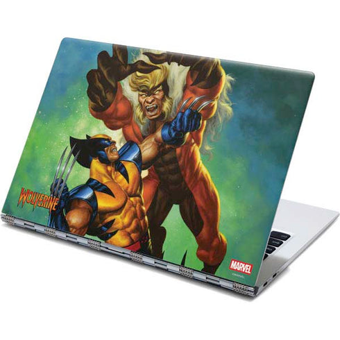 Marvel X-Men Wolverine Vs Sabretooth Yoga 910 2-in-1 14in Touch-Screen Skin