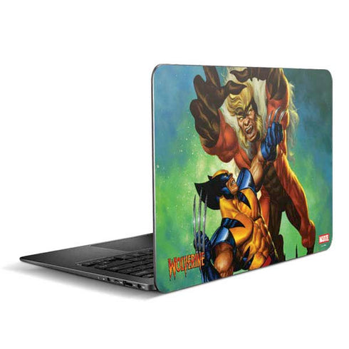 Marvel X-Men Wolverine Vs Sabretooth Zenbook UX305FA 13.3in Skin