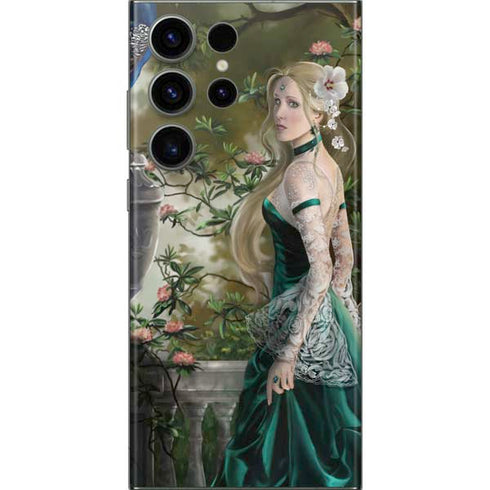 Woman with Peacocks by Nene Thomas Galaxy Skins