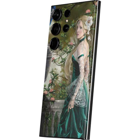 Woman with Peacocks by Nene Thomas Galaxy Skins