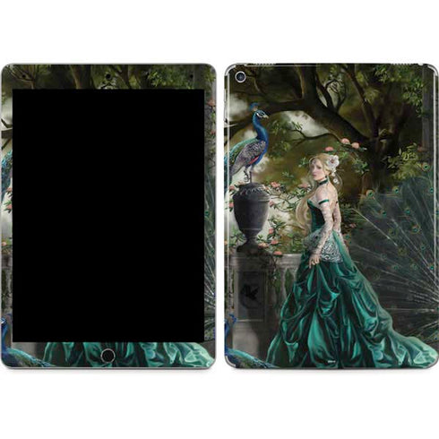 Woman with Peacocks by Nene Thomas iPad Skins