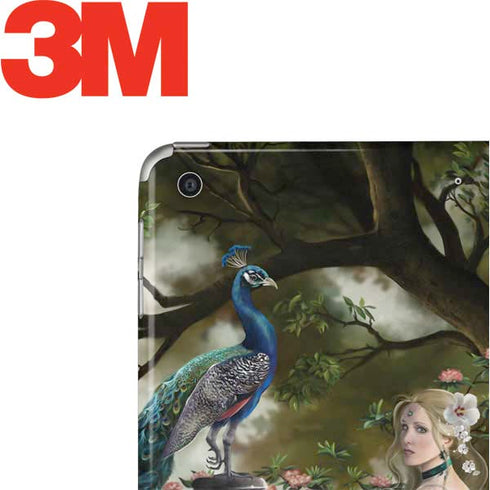 Woman with Peacocks by Nene Thomas Apple iPad Skin