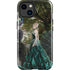 Woman with Peacocks by Nene Thomas iPhone 15 Impact Case