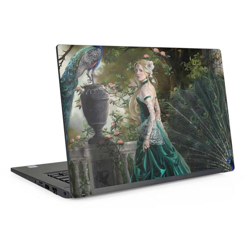 Woman with Peacocks by Nene Thomas Dell Latitude Skin