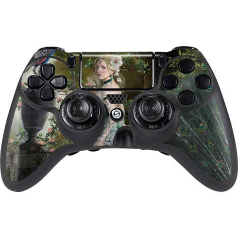 Woman with Peacocks by Nene Thomas PlayStation PS4 Skins