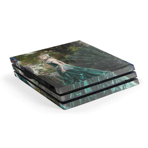 Woman with Peacocks by Nene Thomas PlayStation PS4 Skins