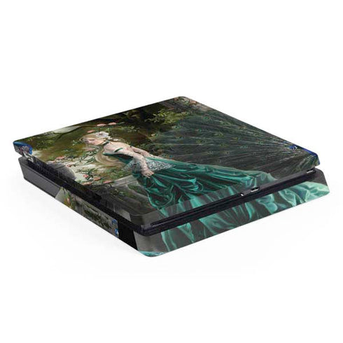 Woman with Peacocks by Nene Thomas PlayStation PS4 Skins