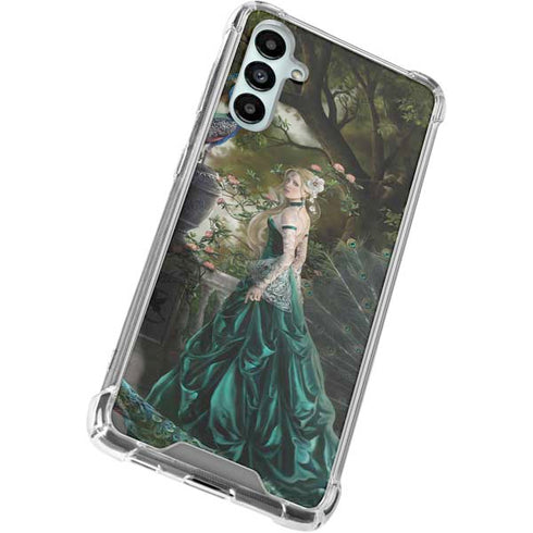 Woman with Peacocks by Nene Thomas Gabb Phone 4 Clear Case