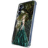 Woman with Peacocks by Nene Thomas Galaxy A35 5G Clear Case