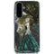 Woman with Peacocks by Nene Thomas Galaxy A36 5G Clear Case