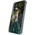 Woman with Peacocks by Nene Thomas Galaxy A55 5G Clear Case