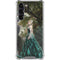 Woman with Peacocks by Nene Thomas Galaxy S24 FE Clear Case
