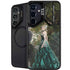 Woman with Peacocks by Nene Thomas Galaxy S24 FE Kickstand Case