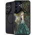 Woman with Peacocks by Nene Thomas Galaxy S24 Kickstand Case
