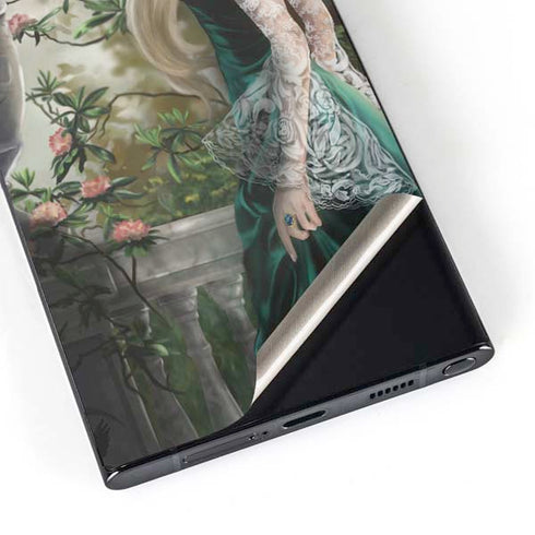 Woman with Peacocks by Nene Thomas Galaxy S24 Ultra Skin