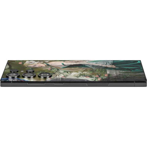 Woman with Peacocks by Nene Thomas Galaxy S25 Ultra Skin