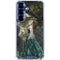 Woman with Peacocks by Nene Thomas Galaxy S25 Clear Case