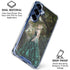 Woman with Peacocks by Nene Thomas Galaxy S25 Plus Clear Case