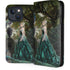 Woman with Peacocks by Nene Thomas iPhone 14 Folio Case