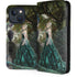 Woman with Peacocks by Nene Thomas iPhone 14 Plus Folio Case