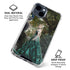 Woman with Peacocks by Nene Thomas iPhone 15 Clear Case