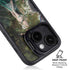 Woman with Peacocks by Nene Thomas iPhone 15 Kickstand Case