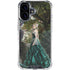 Woman with Peacocks by Nene Thomas iPhone 16 Clear Case