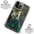 Woman with Peacocks by Nene Thomas iPhone 16 Pro Clear Case
