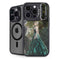 Woman with Peacocks by Nene Thomas iPhone 16 Pro Max Kickstand Case