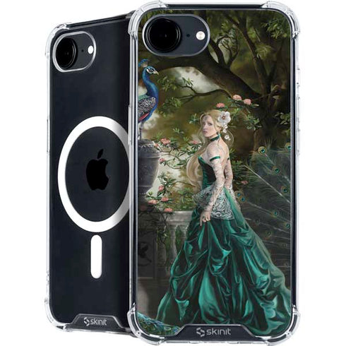 Woman with Peacocks by Nene Thomas iPhone 16e MagSafe Case