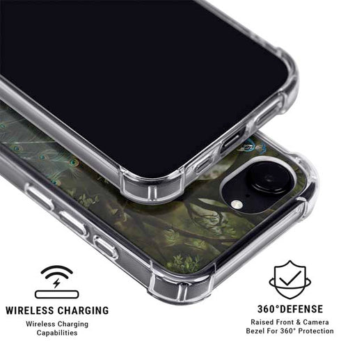 Woman with Peacocks by Nene Thomas iPhone 16e MagSafe Case
