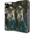 Woman with Peacocks by Nene Thomas iPhone 8 Folio Case