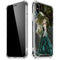 Woman with Peacocks by Nene Thomas iPhone X/XS Clear Case