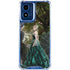 Woman with Peacocks by Nene Thomas Moto G 5G (2024) Clear Case