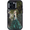 Woman with Peacocks by Nene Thomas Otterbox Defender iPhone Skin