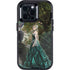 Woman with Peacocks by Nene Thomas Otterbox Defender iPhone Skin