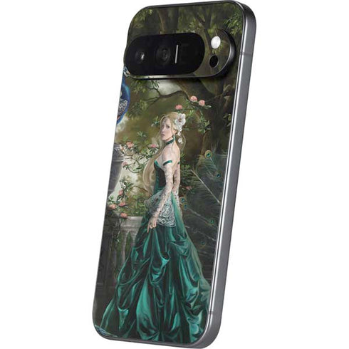 Woman with Peacocks by Nene Thomas Pixel 9 Pro XL Skin