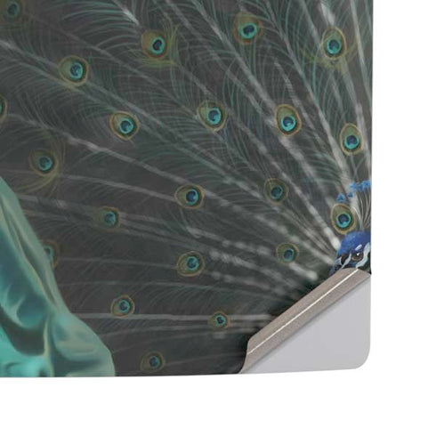 Woman with Peacocks by Nene Thomas PS5 Pro Disk Console Skin