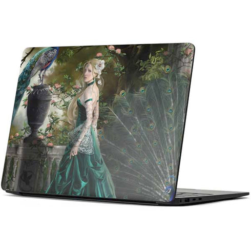 Woman with Peacocks by Nene Thomas Surface Laptop 7 15in Skin