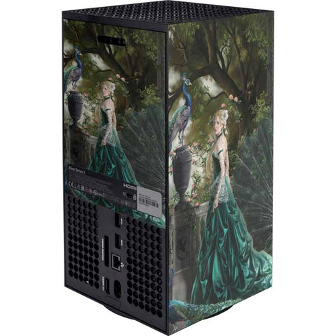 Woman with Peacocks by Nene Thomas Xbox Series X Bundle Skin