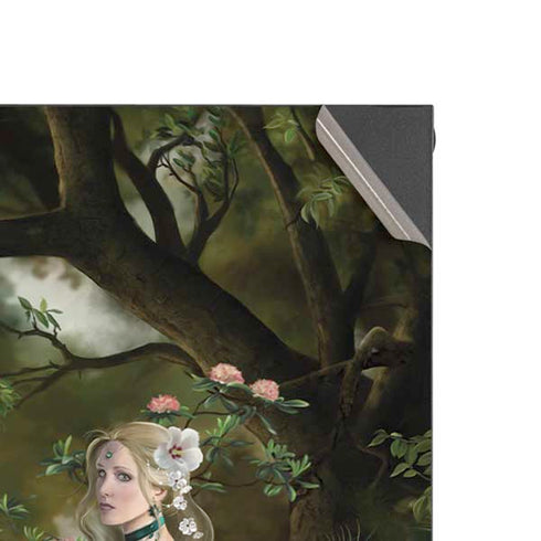 Woman with Peacocks by Nene Thomas XBox Series X Digital Edition Console Skin