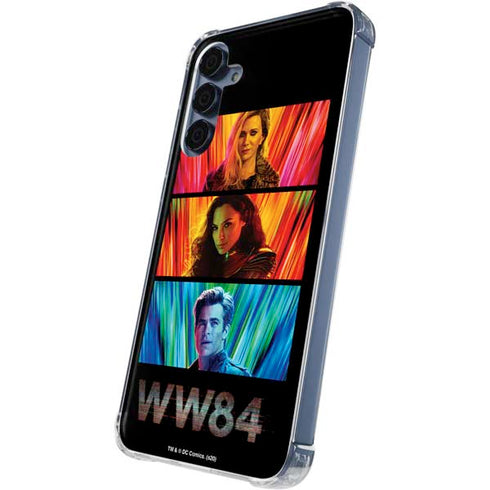 Wonder Woman 1984 (2020) Characters Poster Galaxy A35 5G Clear Case