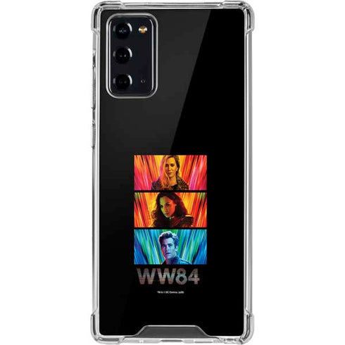 Wonder Woman 1984 (2020) Characters Poster Galaxy Note20 5G Clear Case