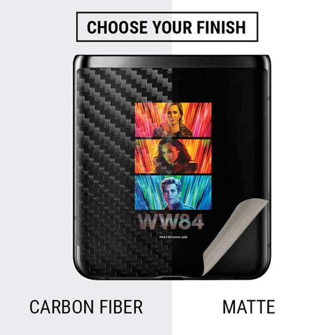 Wonder Woman 1984 (2020) Characters Poster Galaxy Z Flip Skin