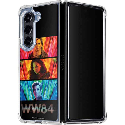 Wonder Woman 1984 (2020) Characters Poster Galaxy Z Fold5 5G Clear Case