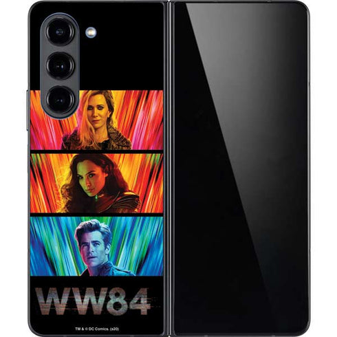 Wonder Woman 1984 (2020) Characters Poster Galaxy Z Fold5 5G Skin