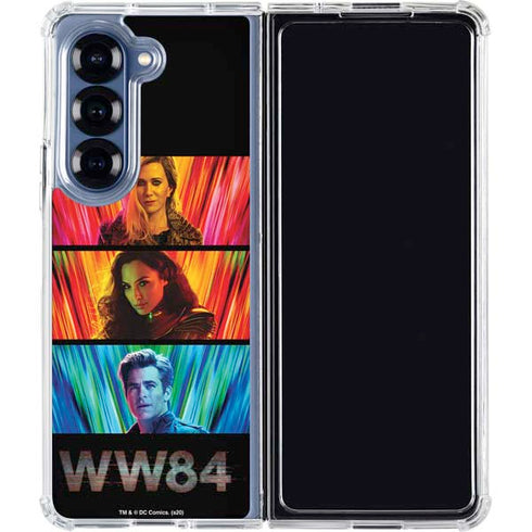 Wonder Woman 1984 (2020) Characters Poster Galaxy Z Fold6 Clear Case