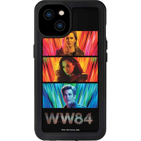 Wonder Woman 1984 (2020) Characters Poster iPhone 15 Plus Waterproof Case